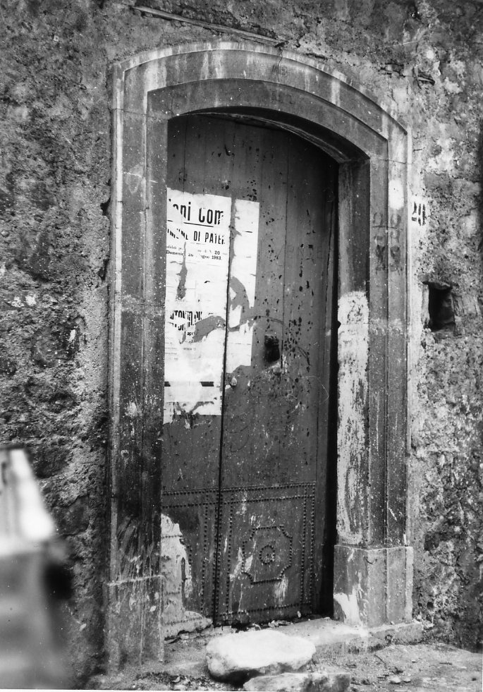 portale - bottega lucana (fine sec. XIX)