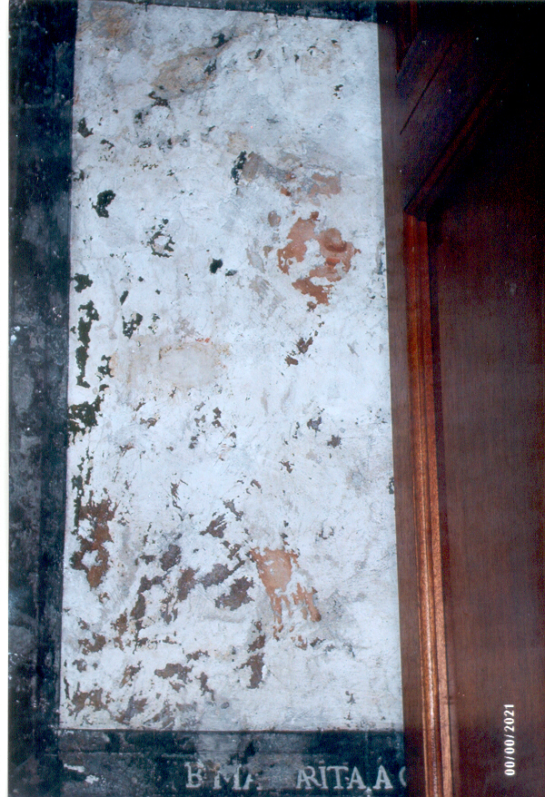 Santa Margherita da Cortona (dipinto, frammento) - ambito lucano (secondo quarto sec. XVII)