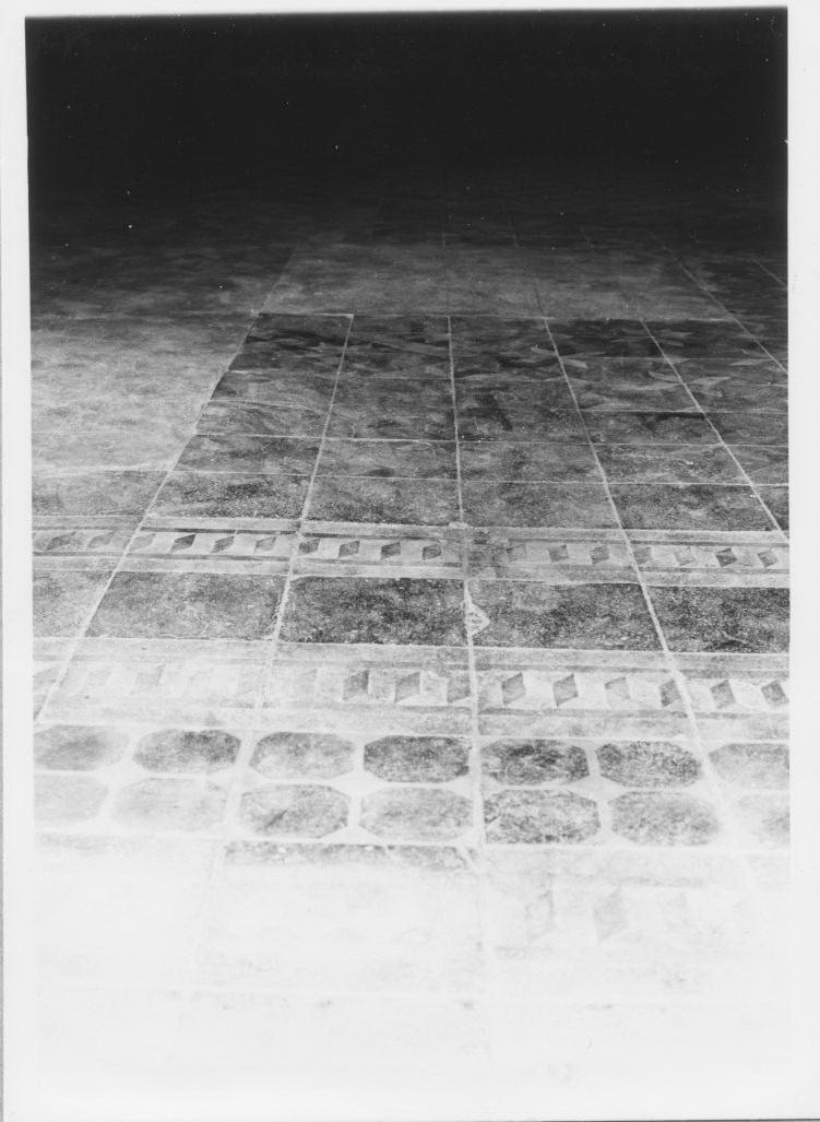 pavimento a mattonelle - bottega Italia meridionale (sec. XIX)