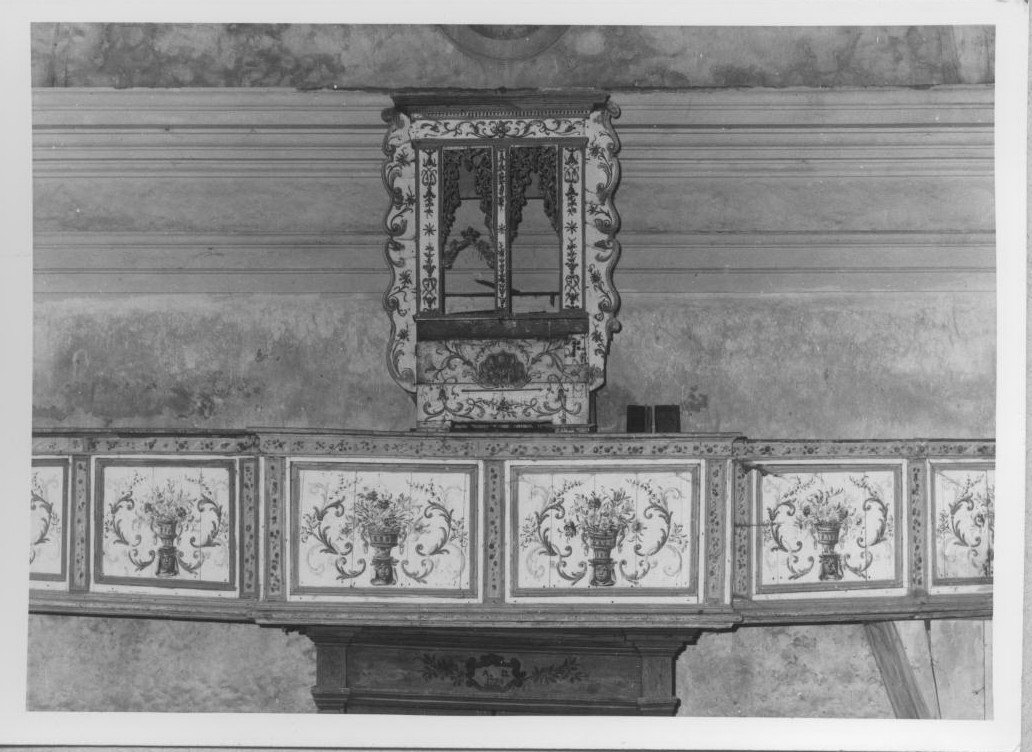 cassa d'organo - bottega Italia meridionale (seconda metà sec. XVIII)