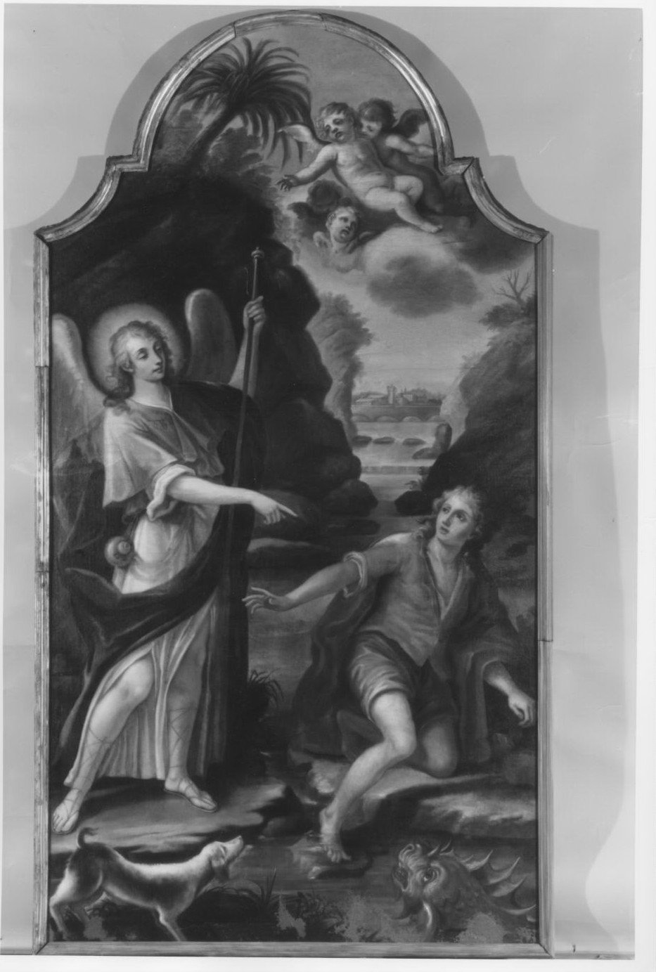 Tobia e San Raffaele arcangelo (dipinto) - ambito Italia meridionale (seconda metà sec. XVIII)