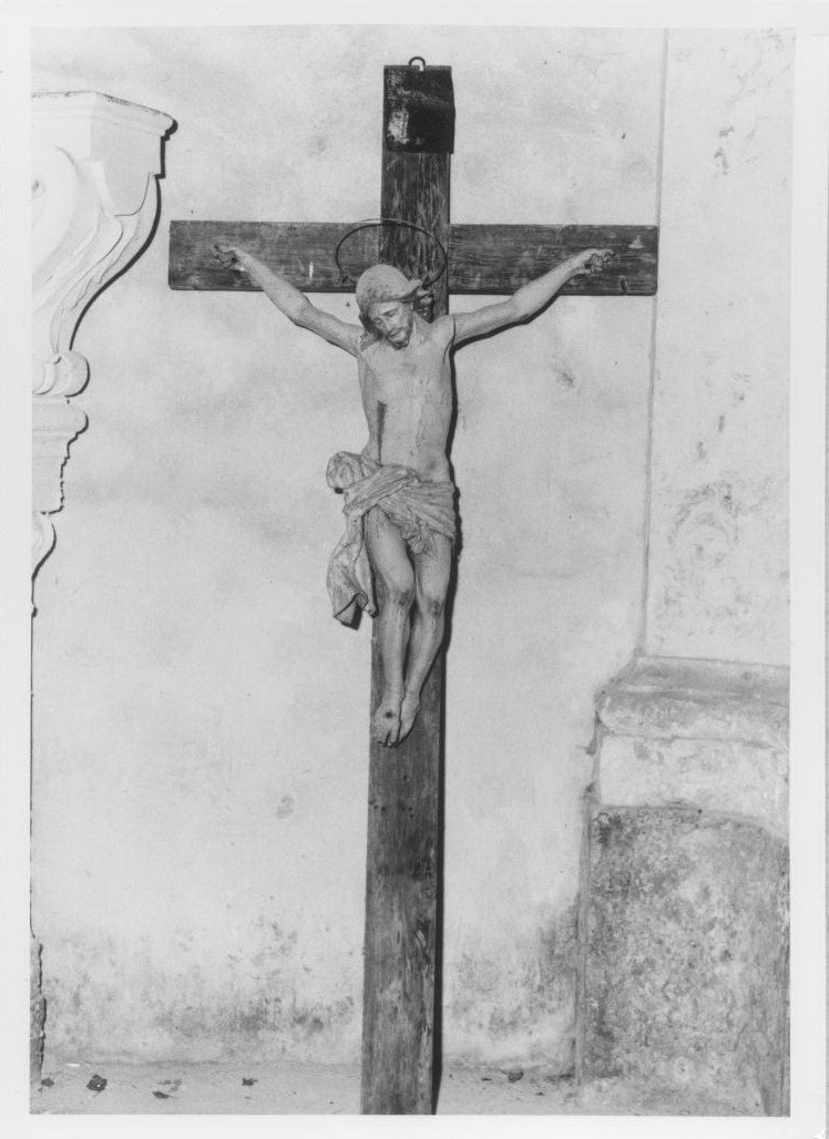 crocifisso - bottega Italia meridionale (fine/inizio secc. XVIII/ XIX)