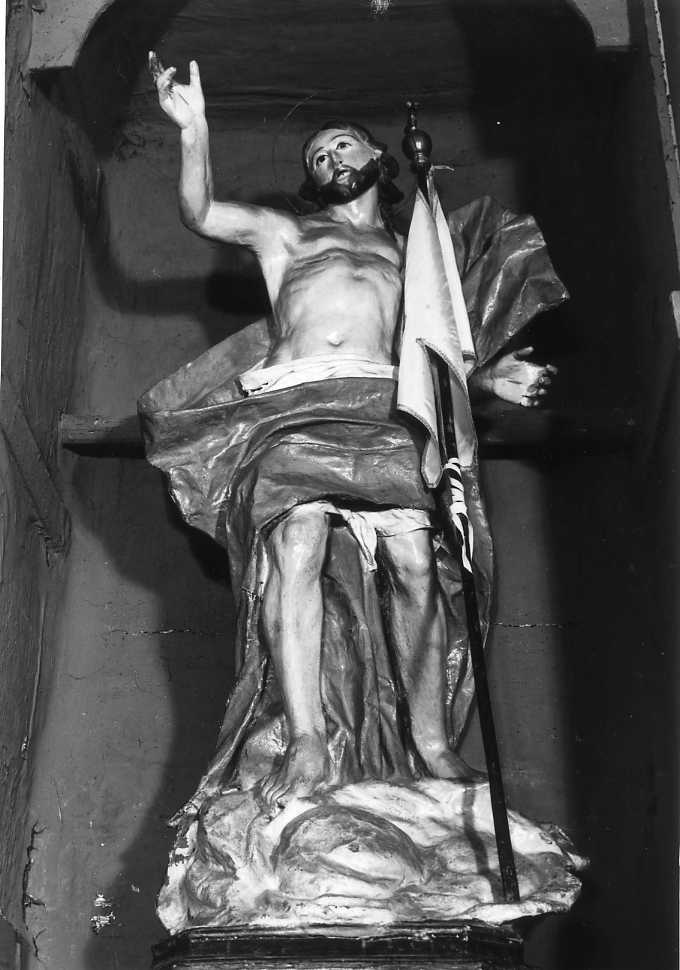 Cristo risorto (scultura) - bottega leccese (?) (secc. XIX/ XX)