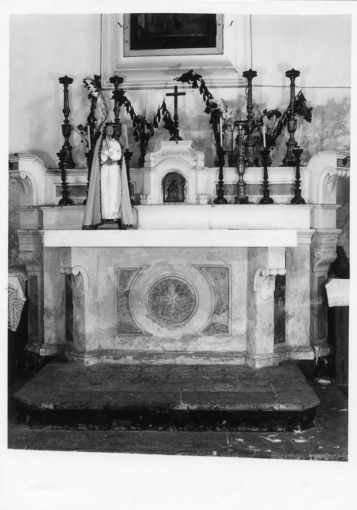 altare - a mensa - bottega Italia meridionale (seconda metà sec. XIX)