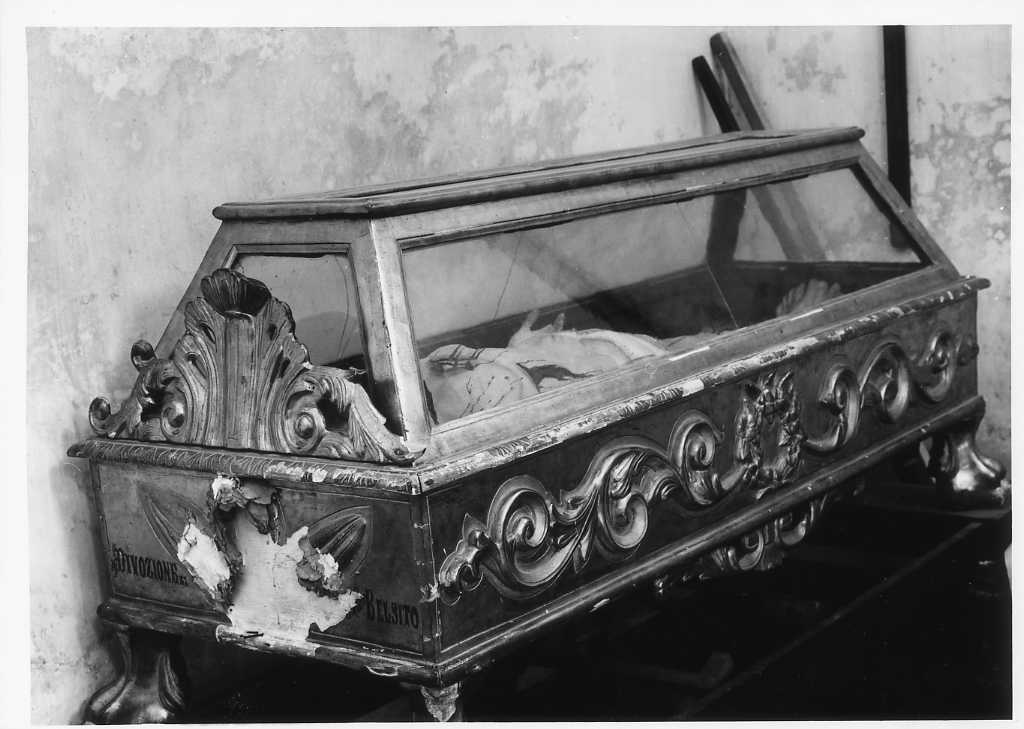 Cristo morto (scultura) - bottega Italia meridionale (fine/inizio secc. XIX/ XX)