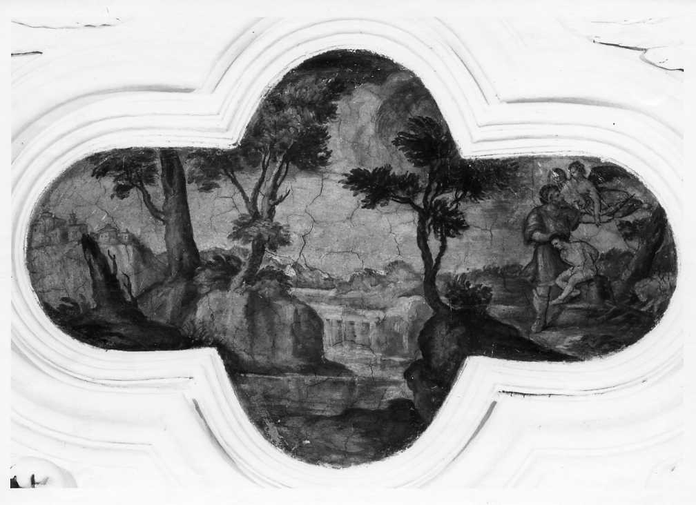 sacrificio di Isacco (dipinto, elemento d'insieme) - ambito Italia meridionale (secc. XVII/ XVIII)