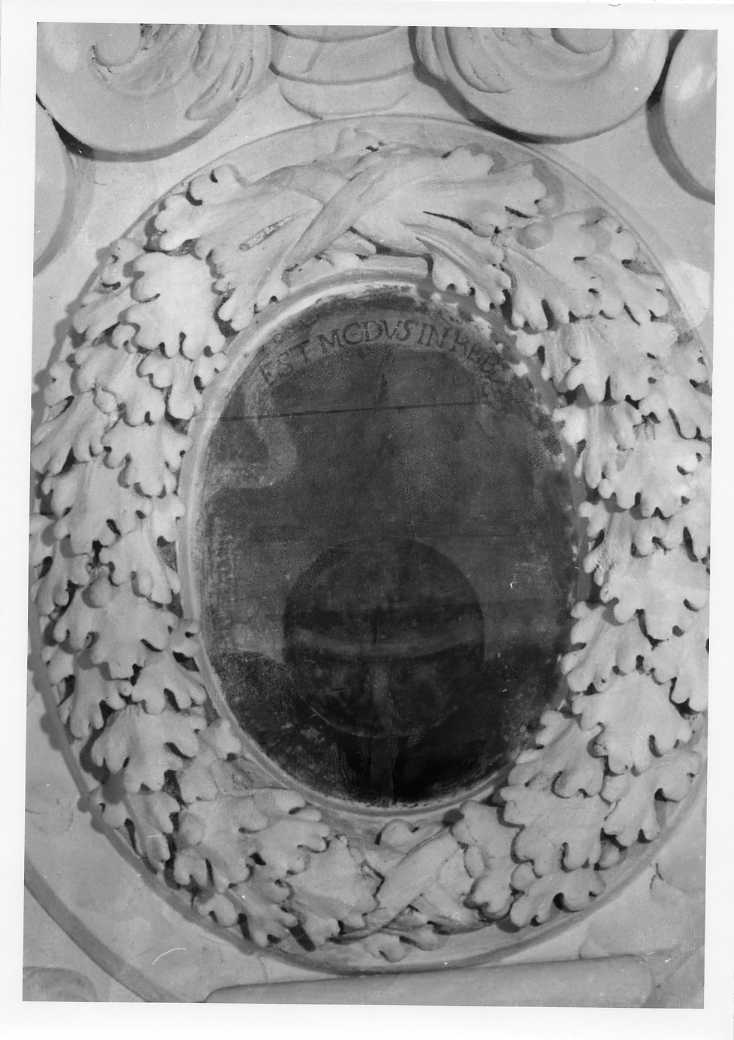 emblema (dipinto, elemento d'insieme) - ambito Italia meridionale (secc. XVII/ XVIII)