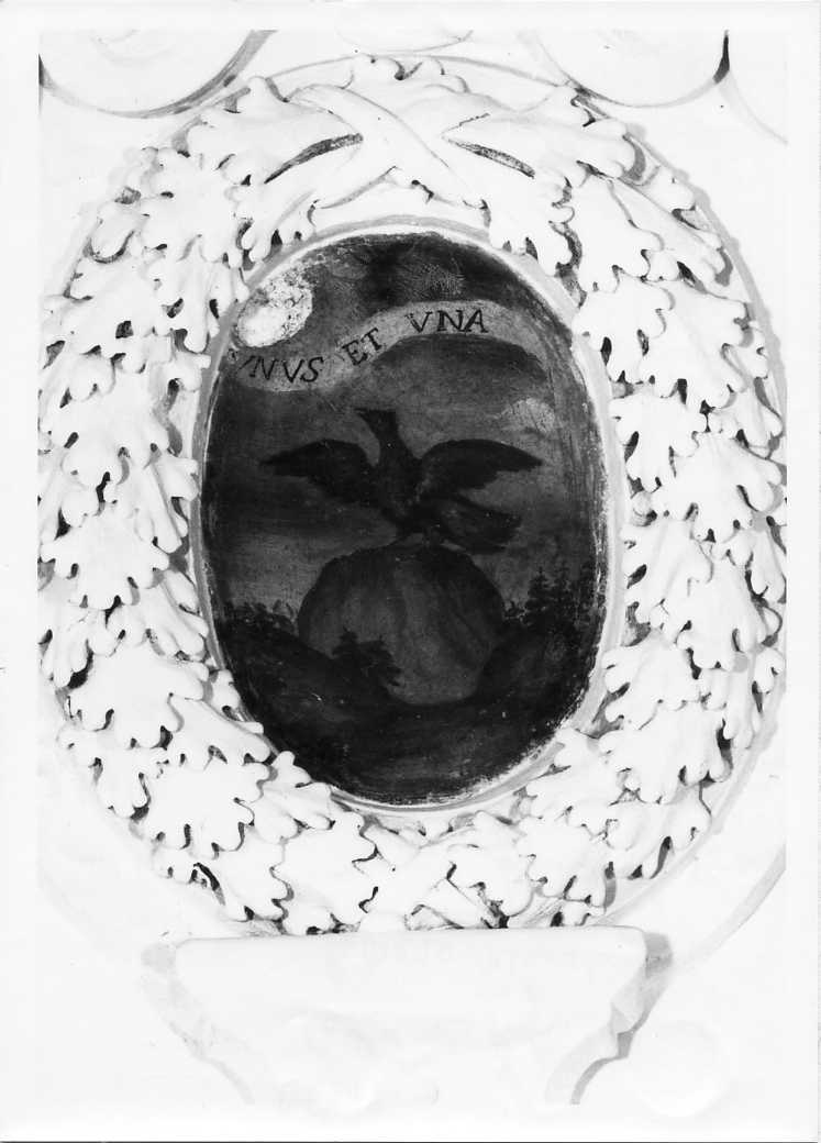 emblema (dipinto, elemento d'insieme) - ambito Italia meridionale (secc. XVII/ XVIII)