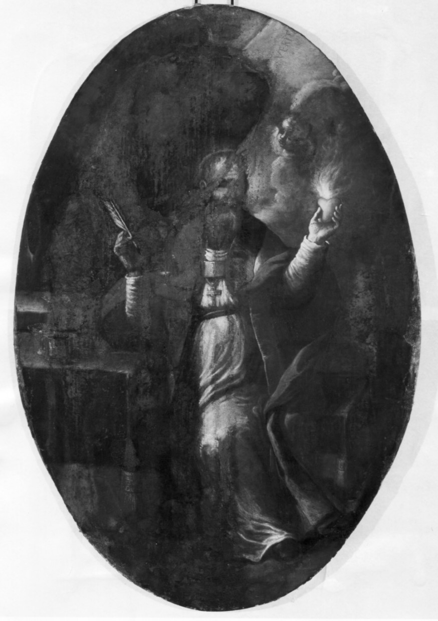 Sant'Agostino (dipinto) di Denati Salvatore (prima metà sec. XVIII)