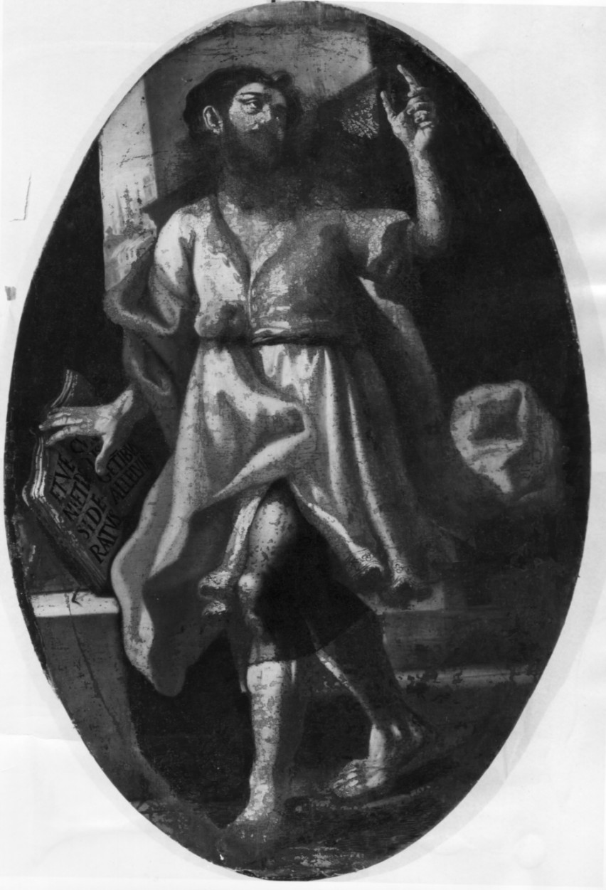 profeta Aggeo (dipinto) di Denati Salvatore (prima metà sec. XVIII)