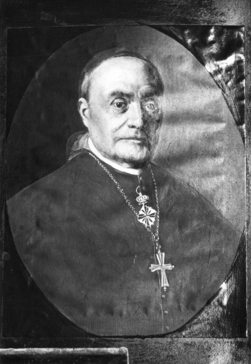 ritratto del vescovo Gennaro Maria Acciardi (dipinto) - ambito napoletano (seconda metà sec. XIX)