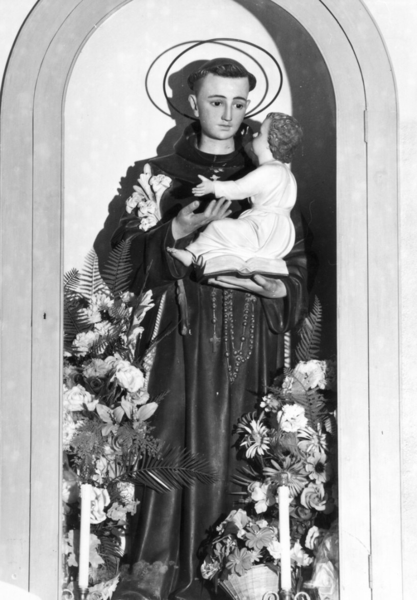 Sant'Antonio da Padova (statua) - ambito italiano (primo quarto sec. XX)