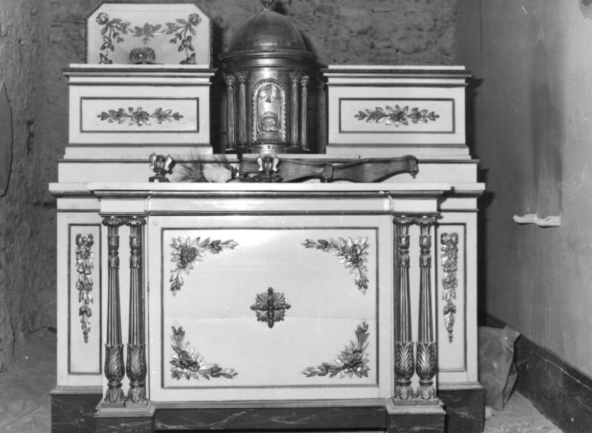 altare - ambito lucano (seconda metà sec. XIX)