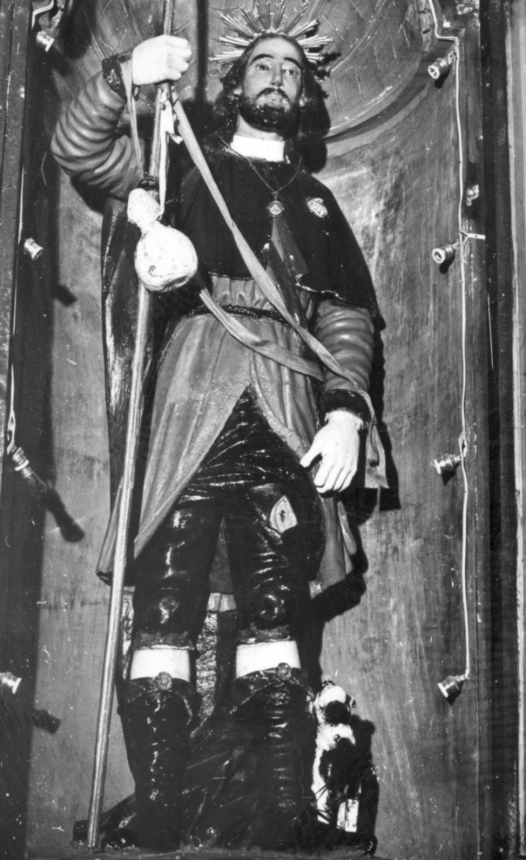 San Rocco (statua) - ambito Italia meridionale (prima metà sec. XIX)