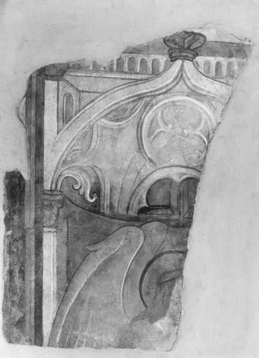 Annunciazione (dipinto, frammento) - ambito Italia meridionale (seconda metà sec. XV)