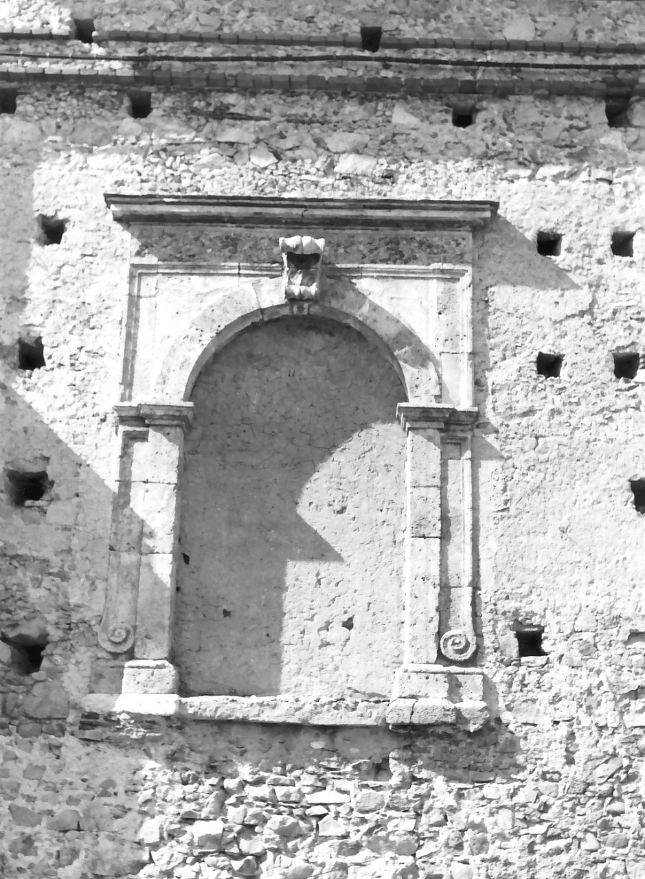 mostra di finestra, opera isolata - bottega calabrese (sec. XVII)