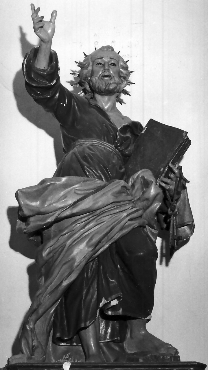 San Pietro Apostolo (statua, opera isolata) - bottega calabrese (sec. XVIII)