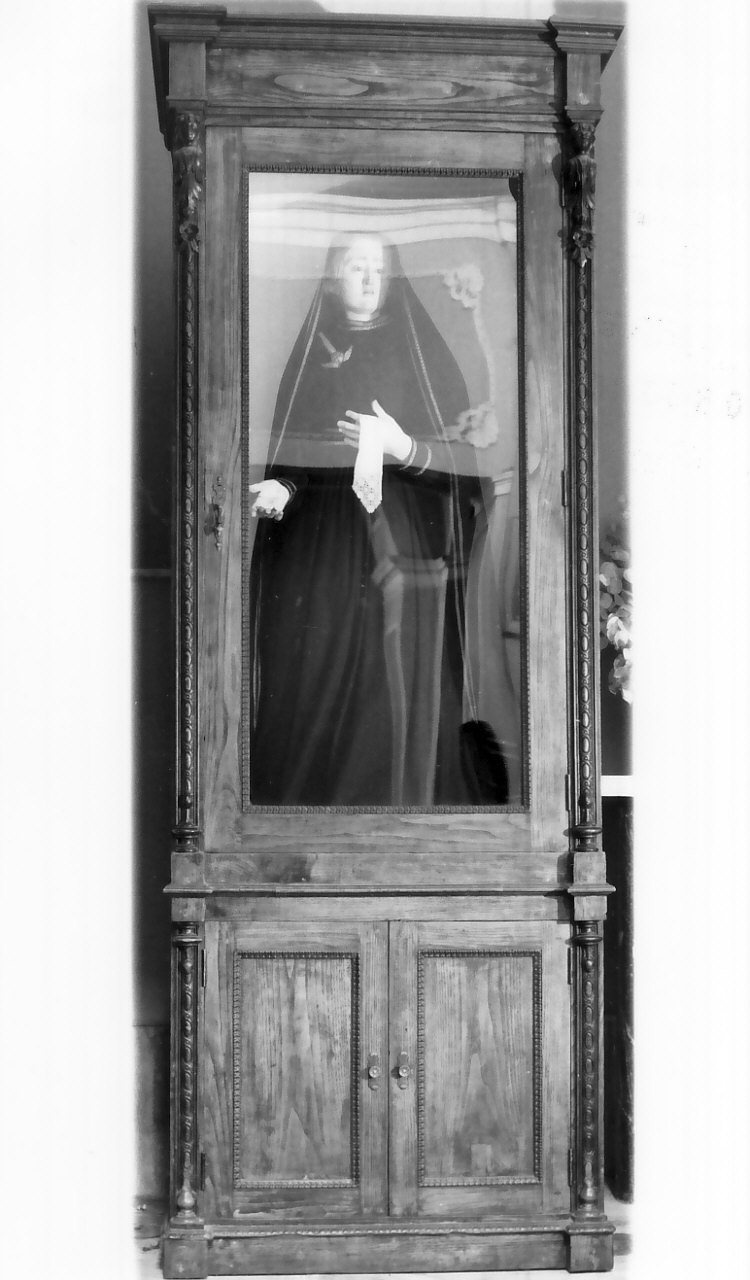 scarabattolo, opera isolata - bottega calabrese (seconda metà sec. XIX)