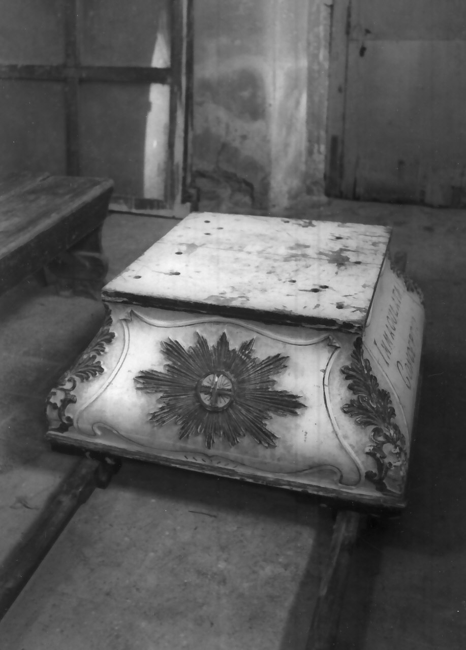 portantina, opera isolata - bottega calabrese (sec. XIX)