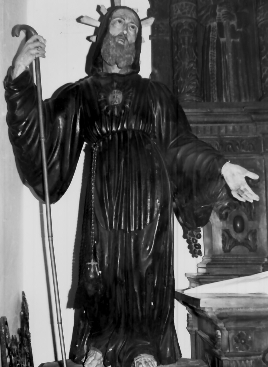 San Francesco di Paola (statua) - bottega calabrese (sec. XIX)
