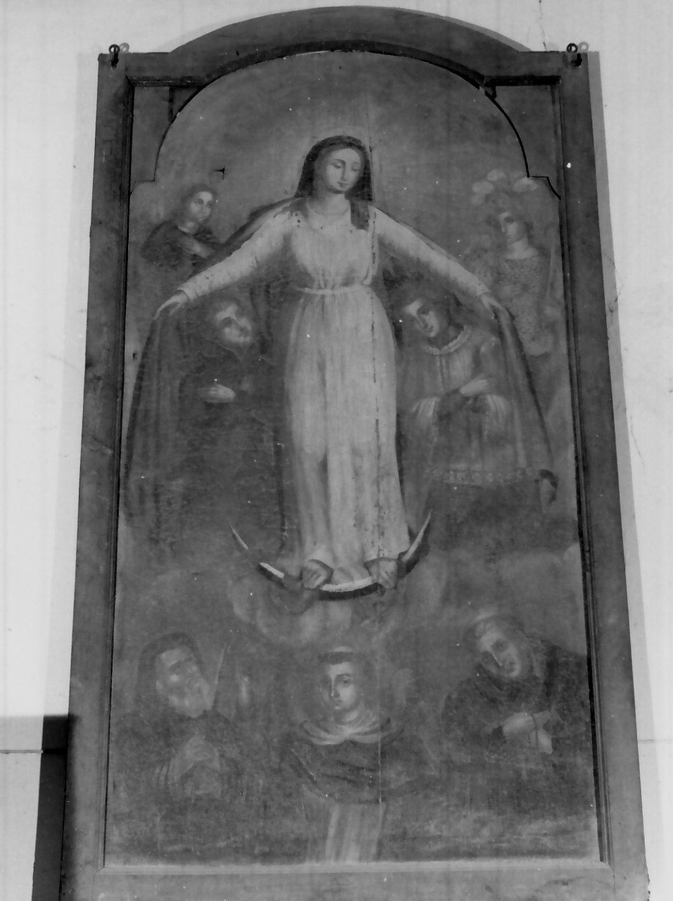 Immacolata Concezione e santi (dipinto, opera isolata) - ambito calabrese (sec. XIX)