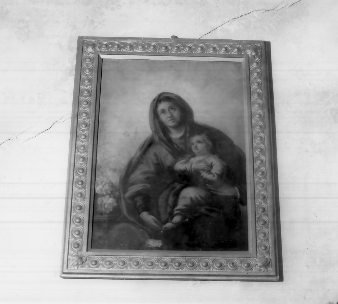 Maria Vergine bambina e Sant'Anna (dipinto, opera isolata) - ambito Italia meridionale (sec. XIX)
