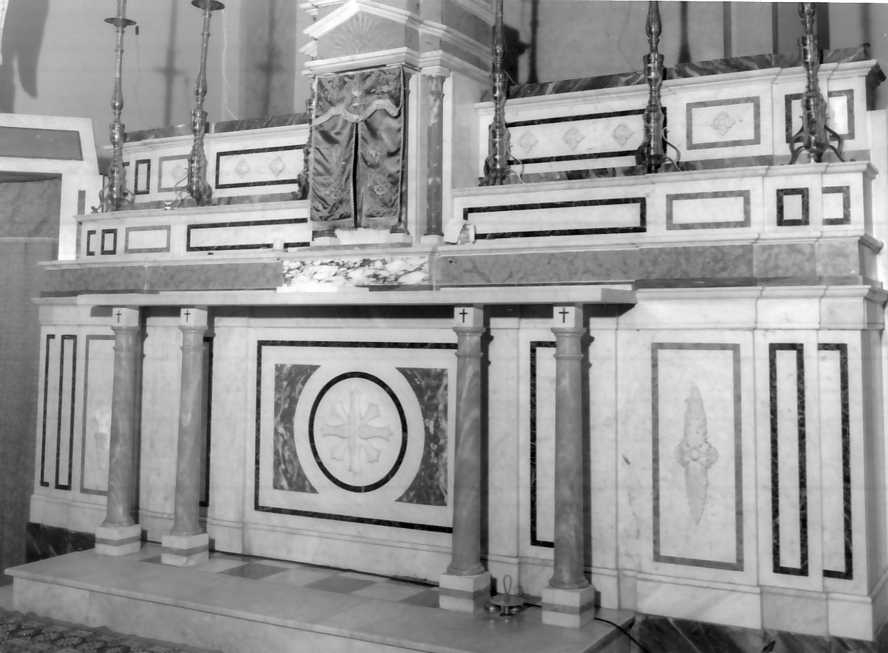 altare maggiore, opera isolata - bottega calabrese (inizio sec. XX)