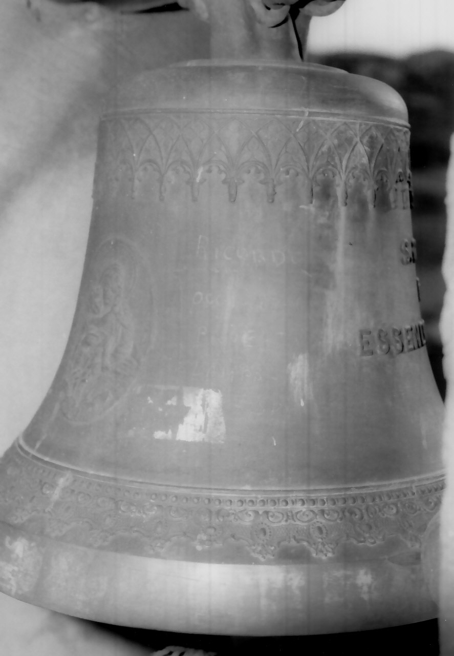 campana, opera isolata - bottega Italia meridionale (sec. XIX)