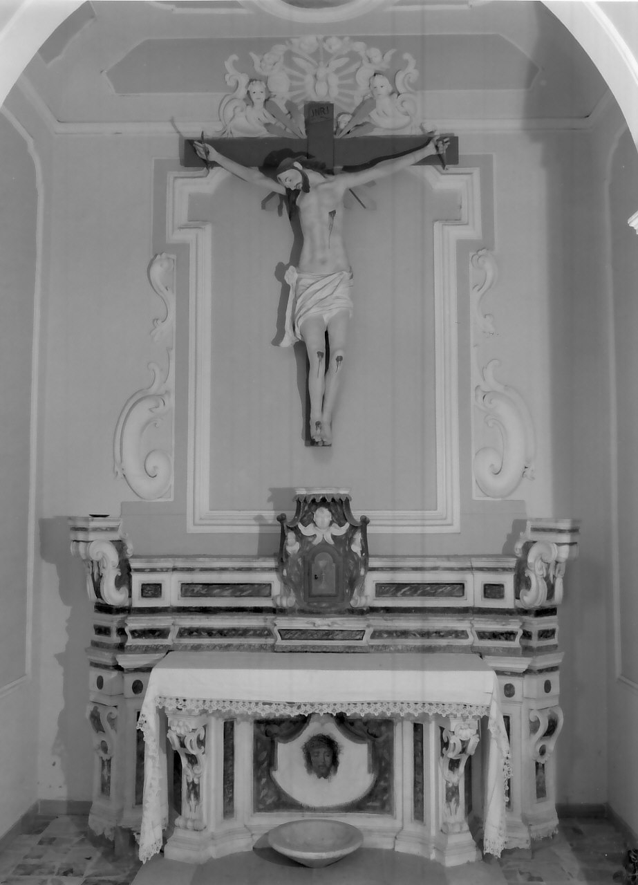 altare, opera isolata - bottega Italia meridionale (seconda metà sec. XVIII)