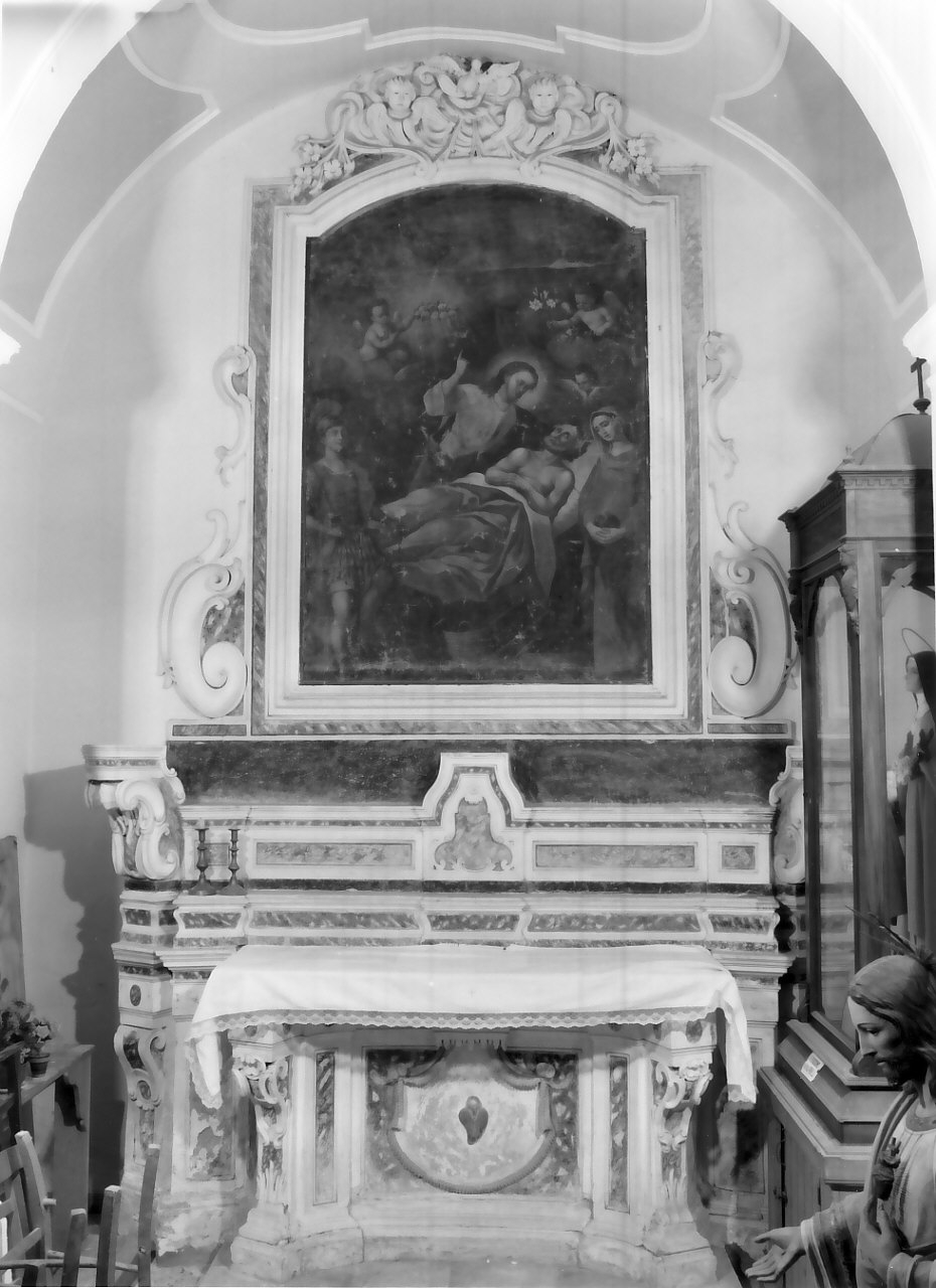 altare, opera isolata - bottega Italia meridionale (sec. XVIII)