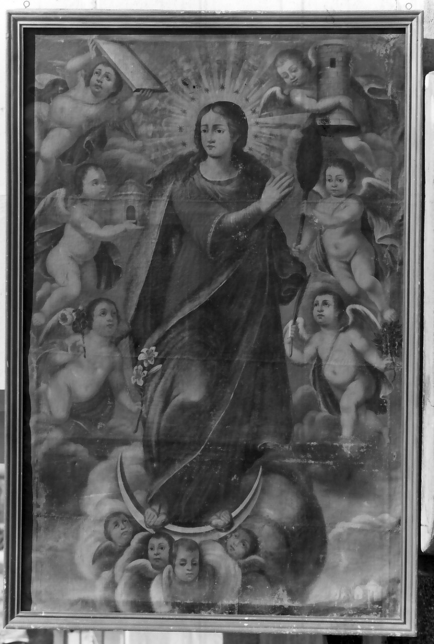 Madonna Immacolata (dipinto, opera isolata) - ambito Italia meridionale (secc. XVIII/ XIX)