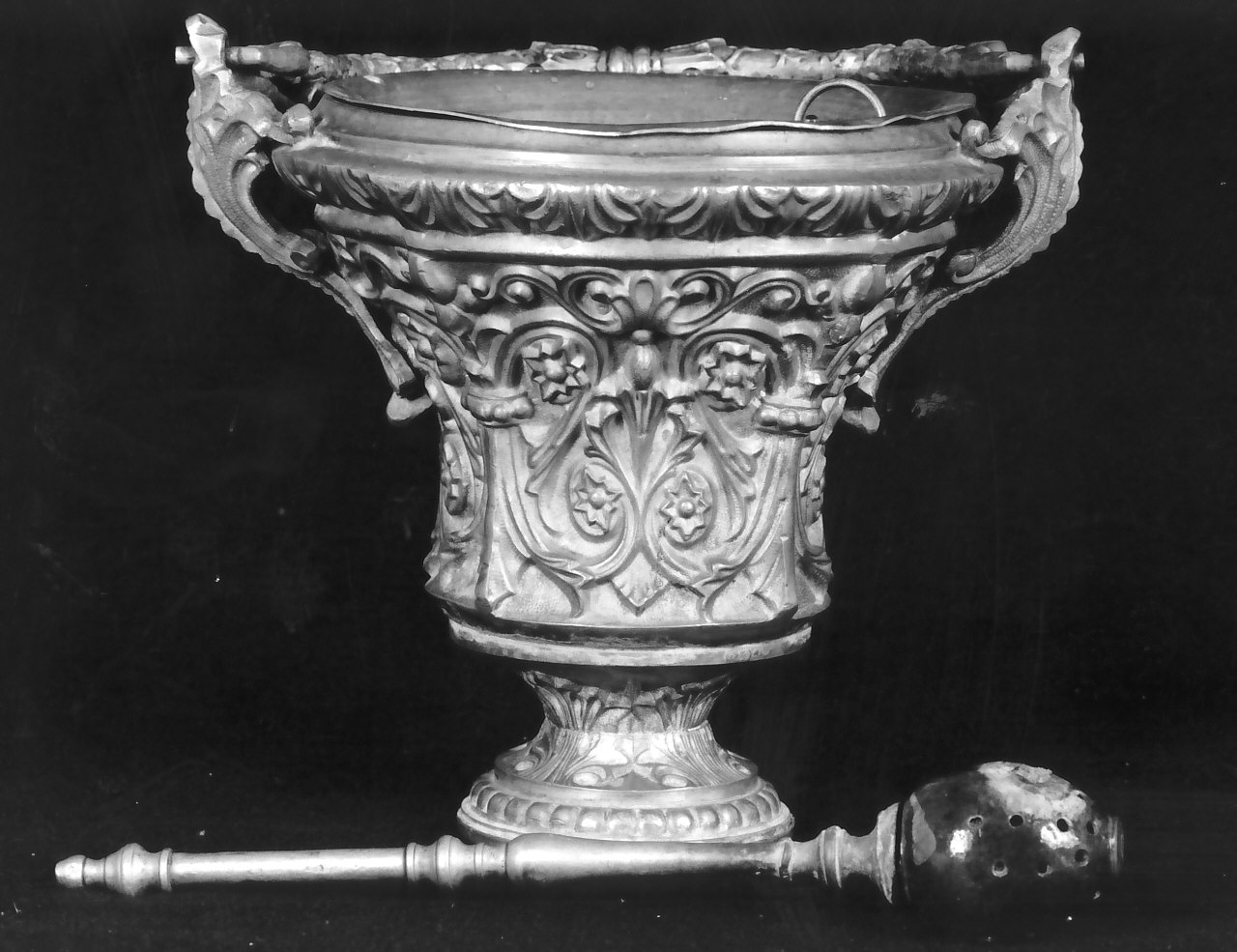 servizio per aspersione - bottega Italia meridionale (inizio sec. XX)