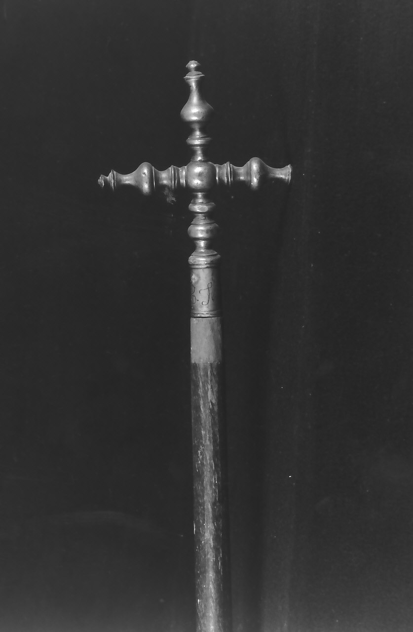 croce processionale - bottega Italia meridionale (sec. XIX)