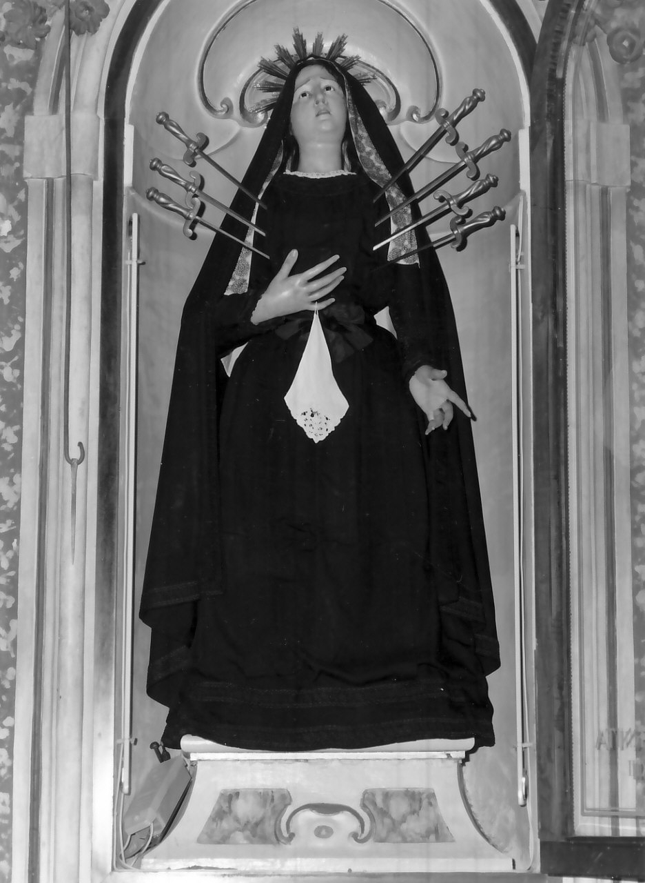 Madonna Addolorata (manichino) - bottega Italia meridionale (sec. XIX)