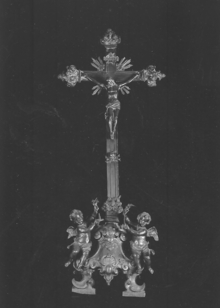 croce d'altare - bottega Italia meridionale (sec. XIX)