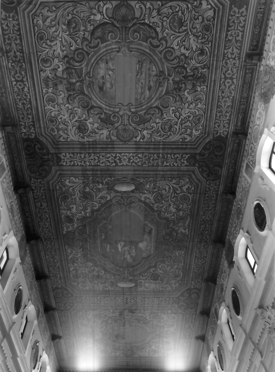 soffitto dipinto, complesso decorativo - bottega calabrese (sec. XVIII)
