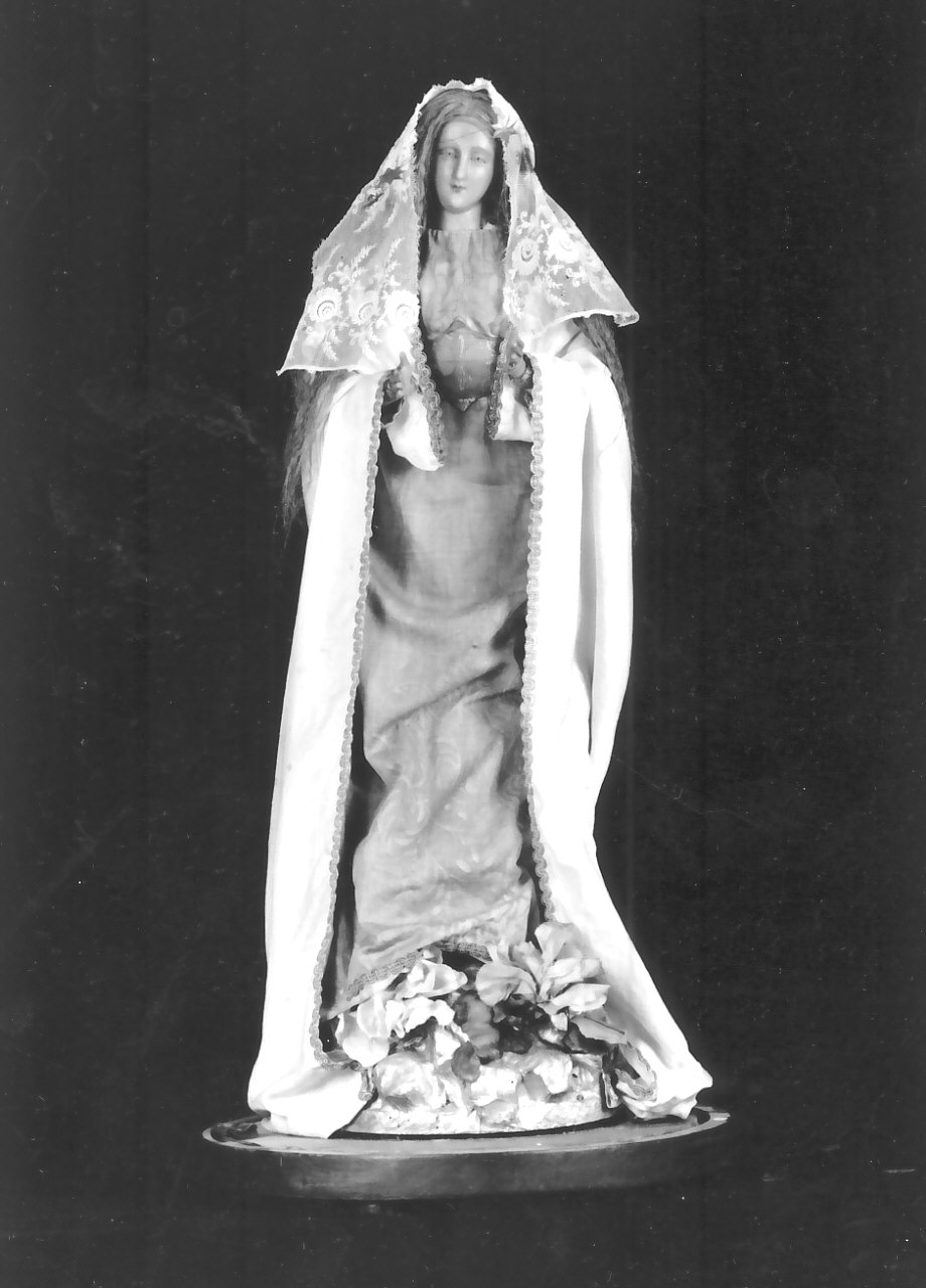 Maria Vergine (manichino, opera isolata) - bottega Italia meridionale (sec. XIX, sec. XX)