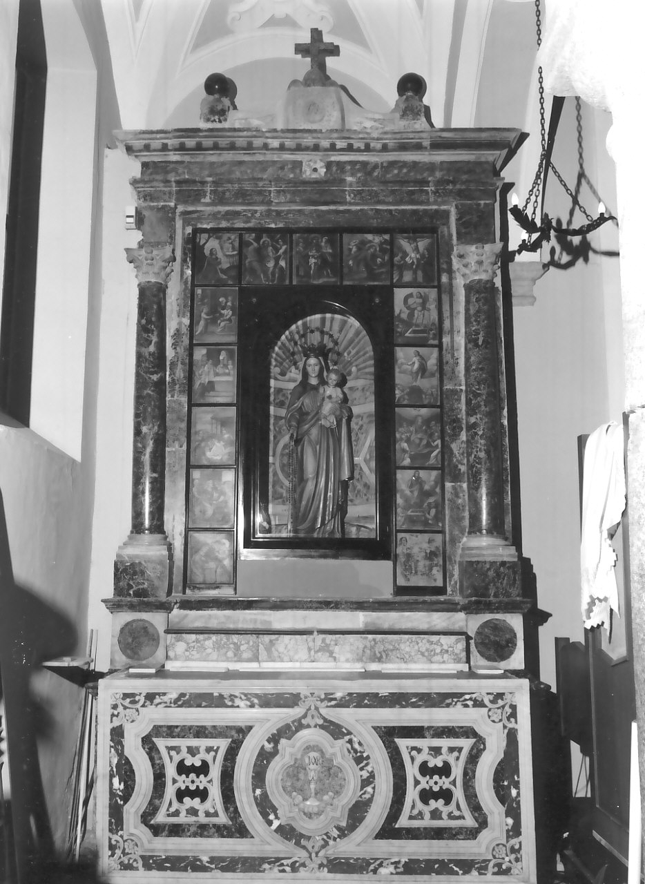 altare, insieme - bottega calabrese (sec. XVII, sec. XVIII)