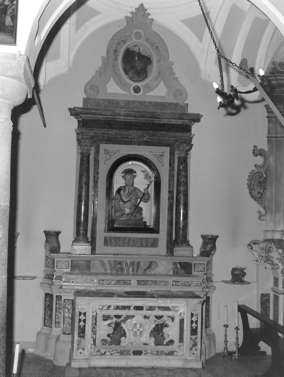 altare, insieme - bottega calabrese (sec. XVII, sec. XVIII)