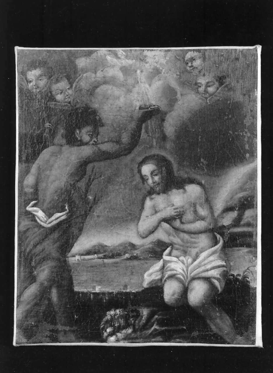 battesimo di Cristo (dipinto) - ambito calabrese (sec. XVIII)