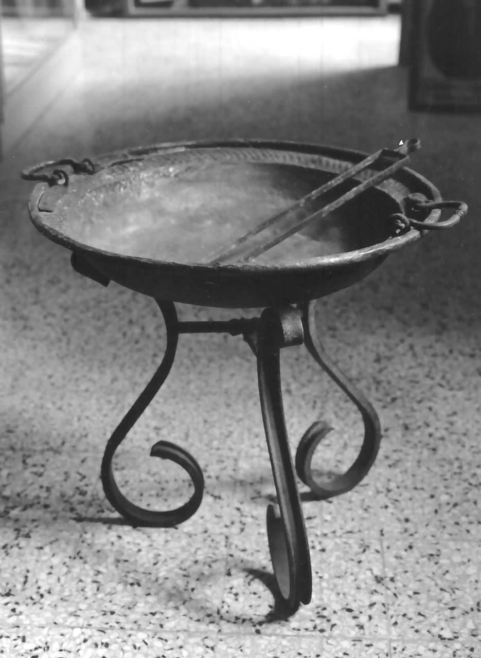 braciere liturgico - bottega calabrese (sec. XIX)