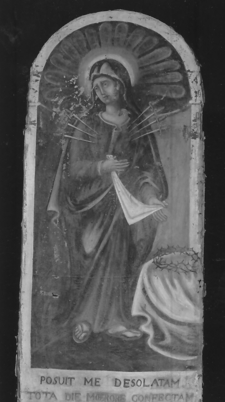 Madonna Addolorata (dipinto) - ambito calabrese (sec. XIX)