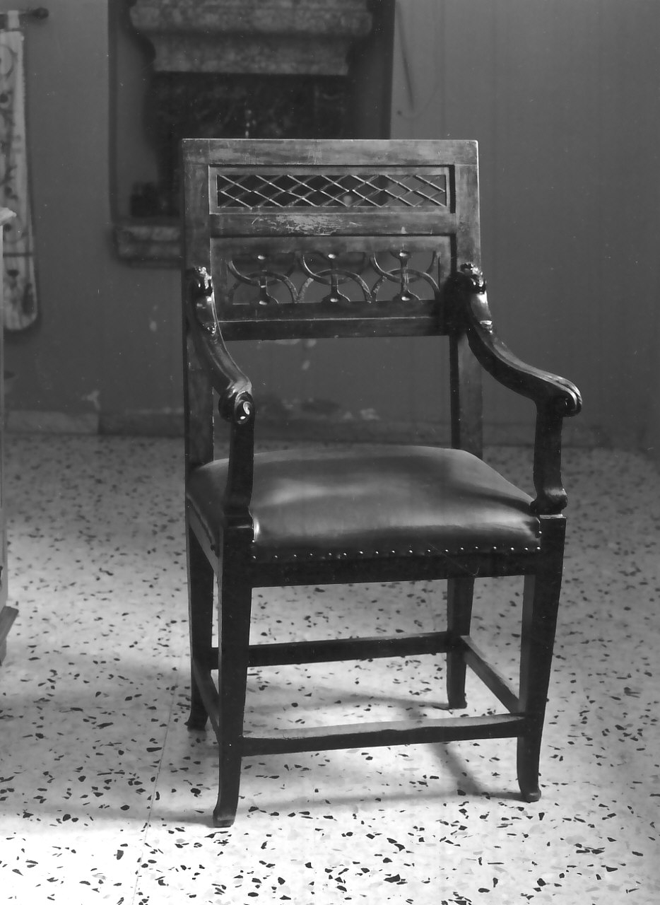 sedia - bottega Italia meridionale (sec. XIX)