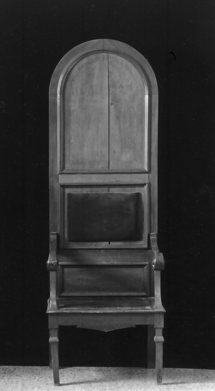 trono - bottega calabrese (inizio sec. XX)