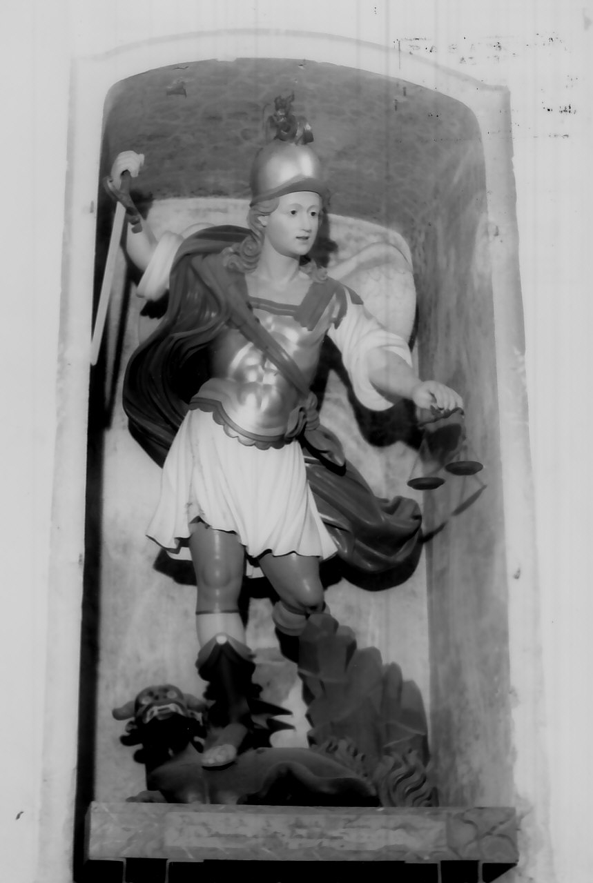 San Michele Arcangelo (statua) - bottega Italia meridionale (sec. XIX)
