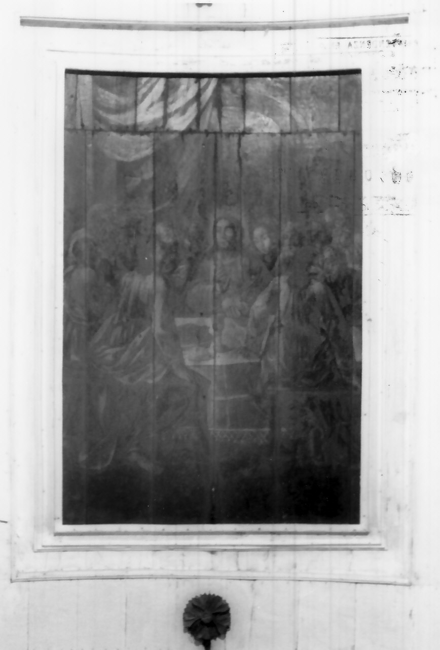 ultima cena (dipinto) - ambito Italia meridionale (seconda metà sec. XIX)