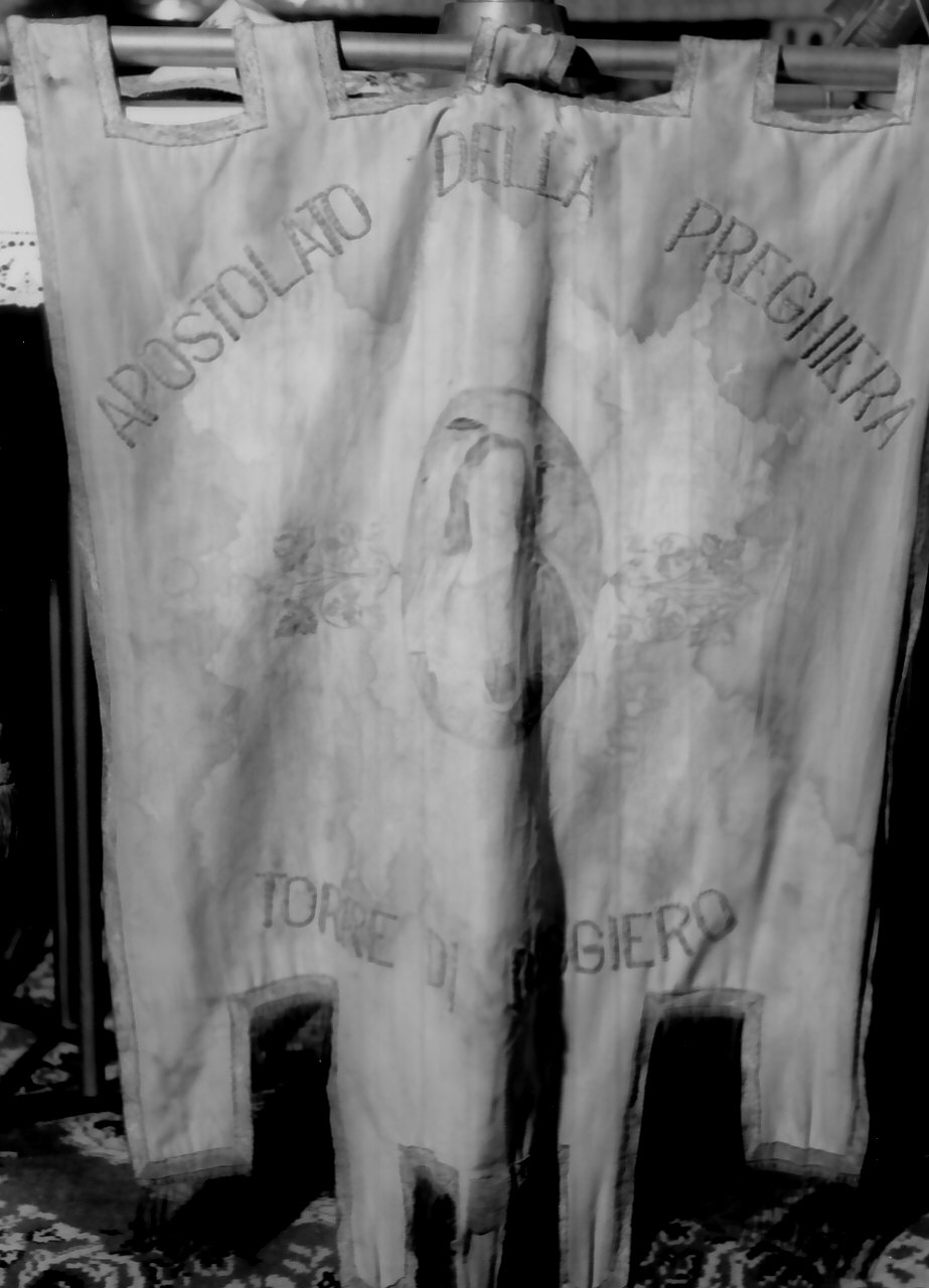 Sacro Cuore di Gesù (stendardo processionale) - manifattura calabrese (fine/inizio secc. XIX/ XX)