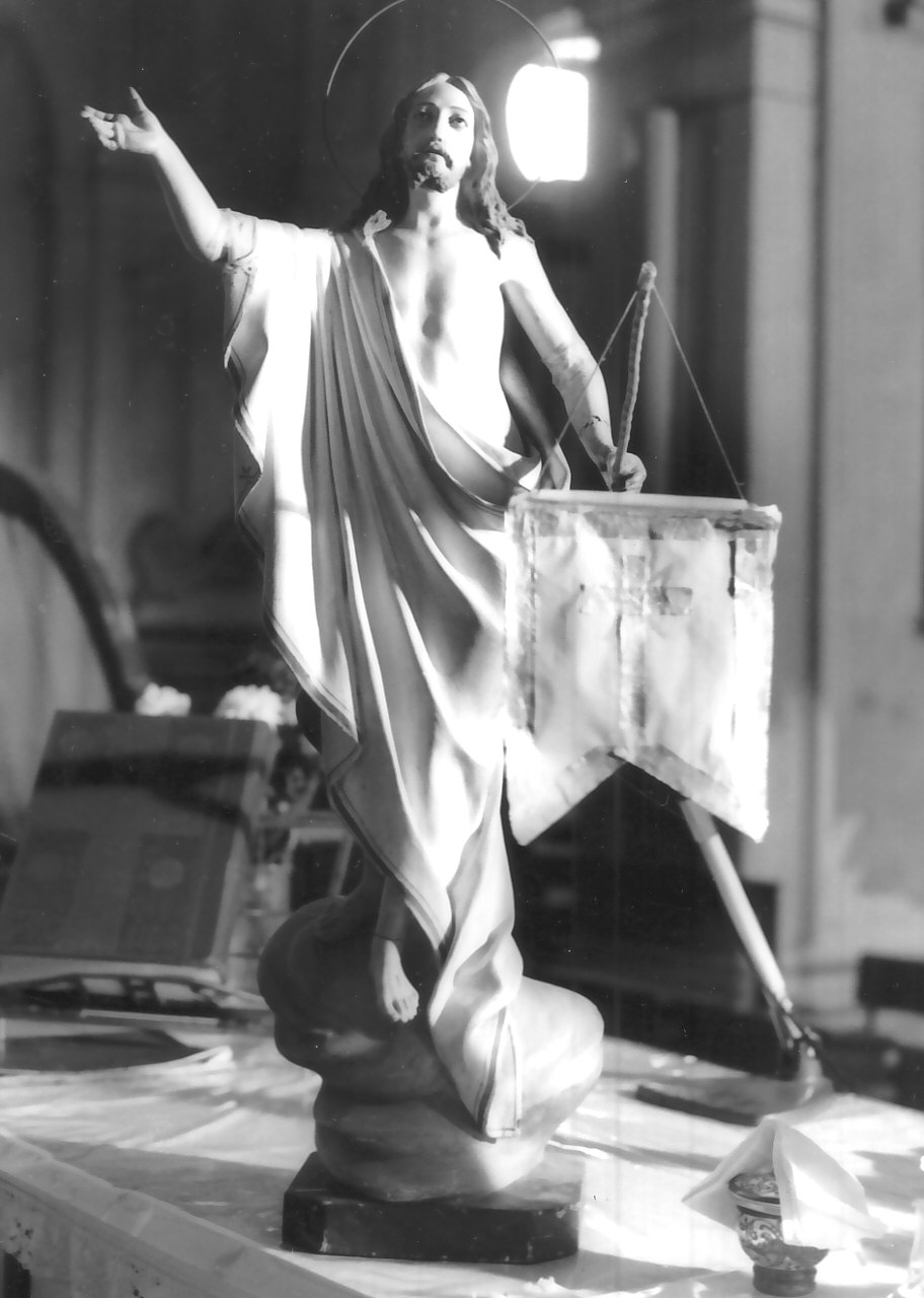 Cristo risorto (statua) - bottega Italia meridionale (inizio sec. XX)
