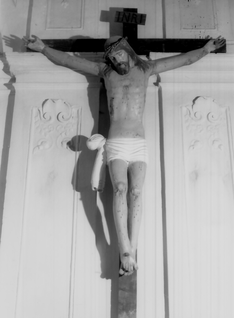 crocifisso - bottega Italia meridionale (fine/inizio secc. XIX/ XX)