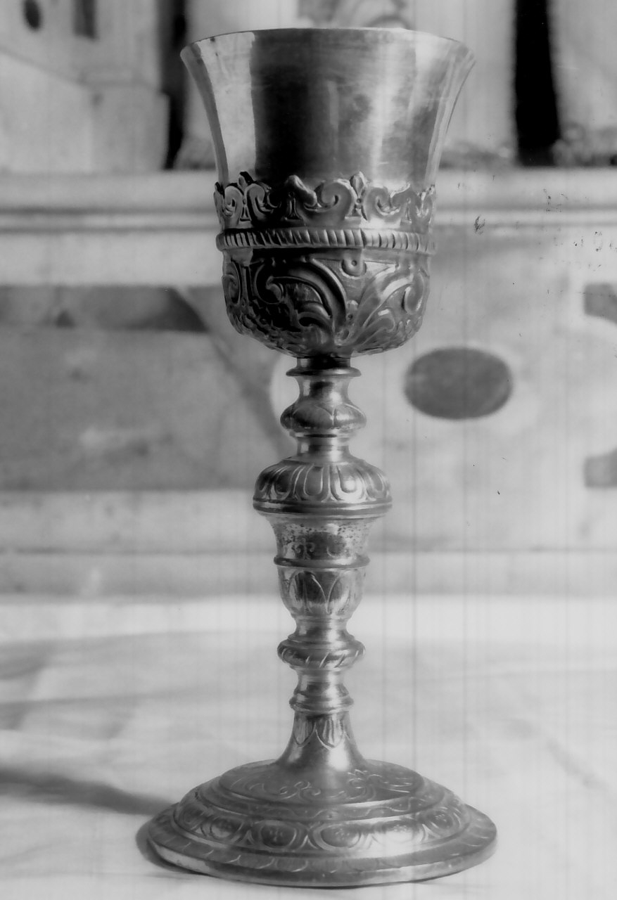 calice, opera isolata - bottega Italia meridionale (fine/inizio secc. XIX/ XX)